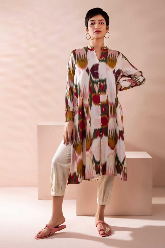 Khaadi winter collection printed