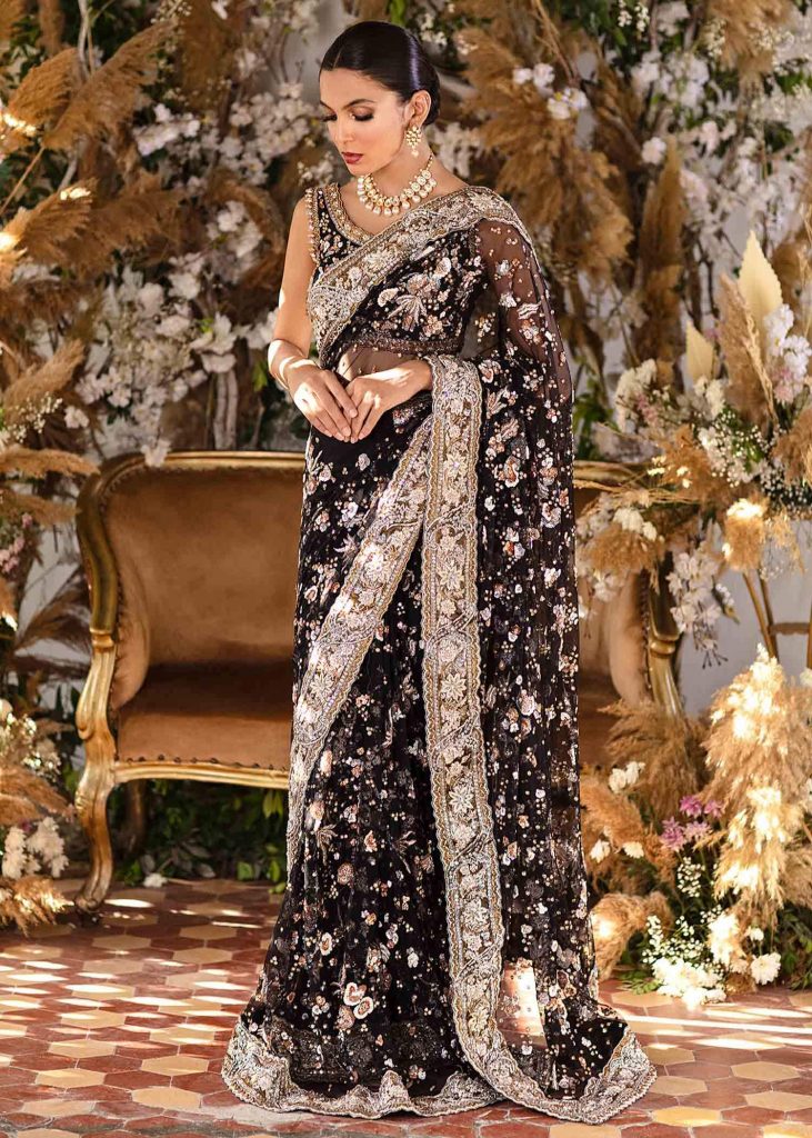 Tena Durrani saree design