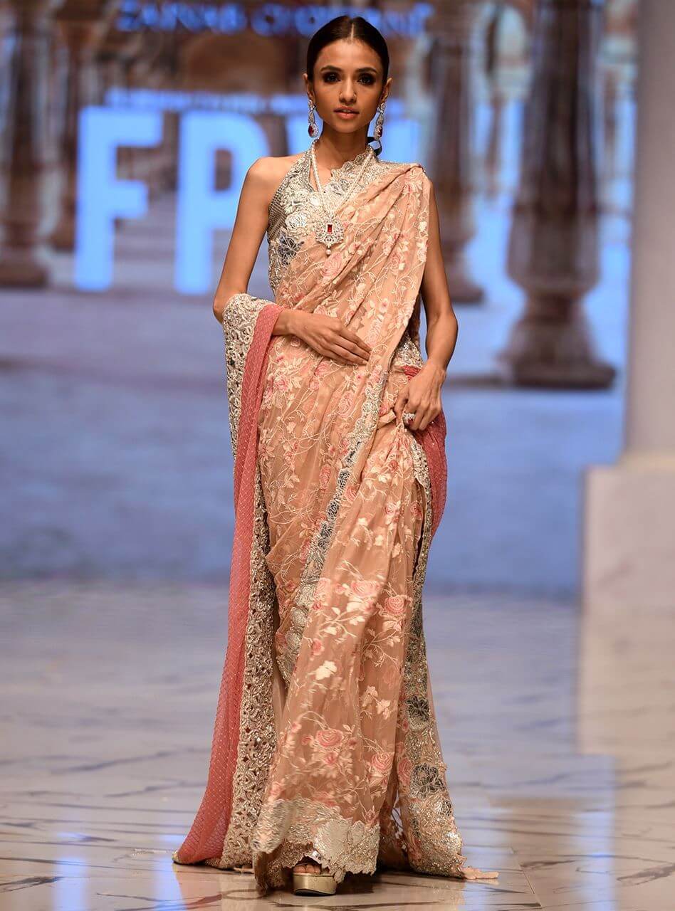 Zainab Chottani saree design