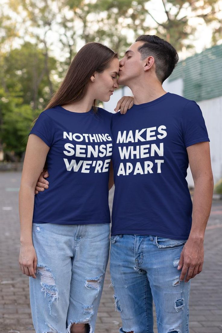 couples wearing Statement Tees