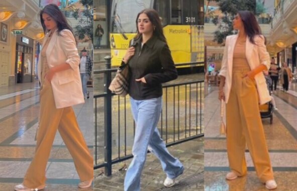 Hira Mani Shows Stunning Looks in Tour To United Kingdom