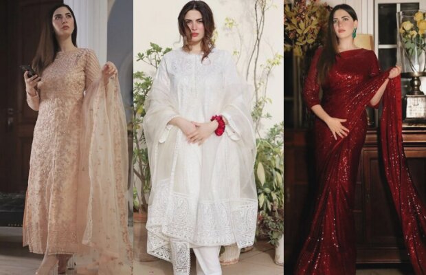 Naimal Khawar Abbasi Sharing Beautiful Outfits on Instagram