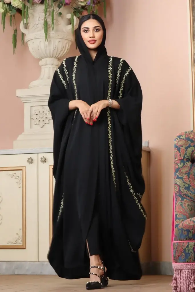 The Elegant Embroidered Abaya