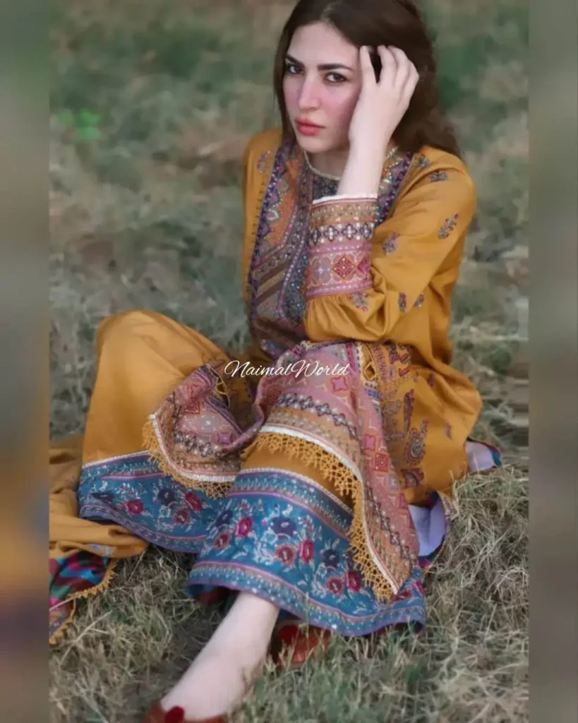 Naimal Khawar Khan Winter dress 2