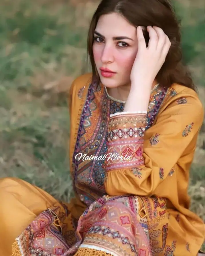 Naimal Khawar Khan Winter dress