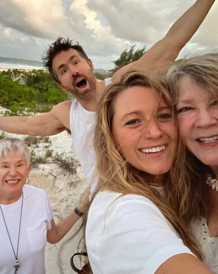 blake lively with family