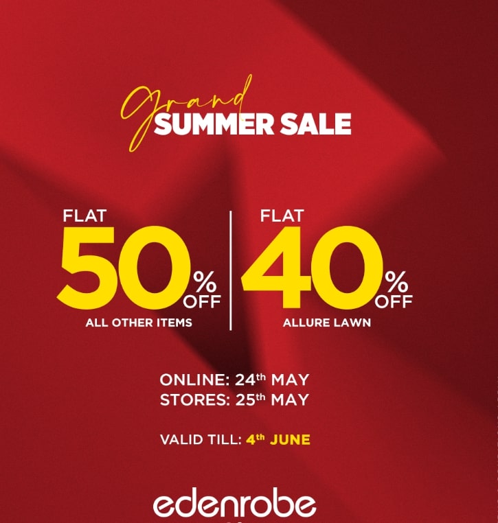 grand summer sale by edenrobe