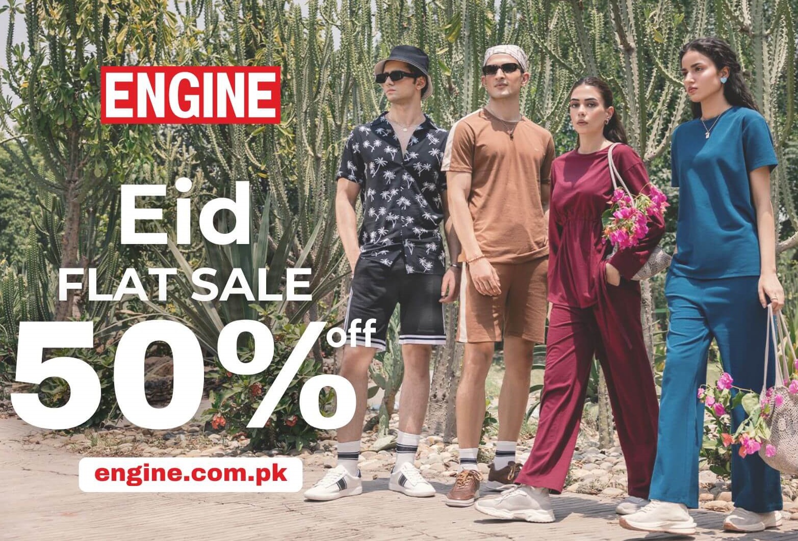 Engine Great Eid Sale 2024 goes exclusively online with Flat 50% off